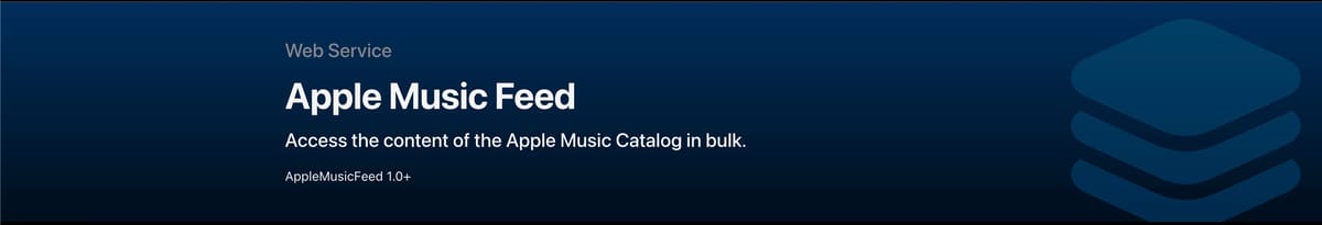 Apple Music Feed: A New API Endpoint for Developers