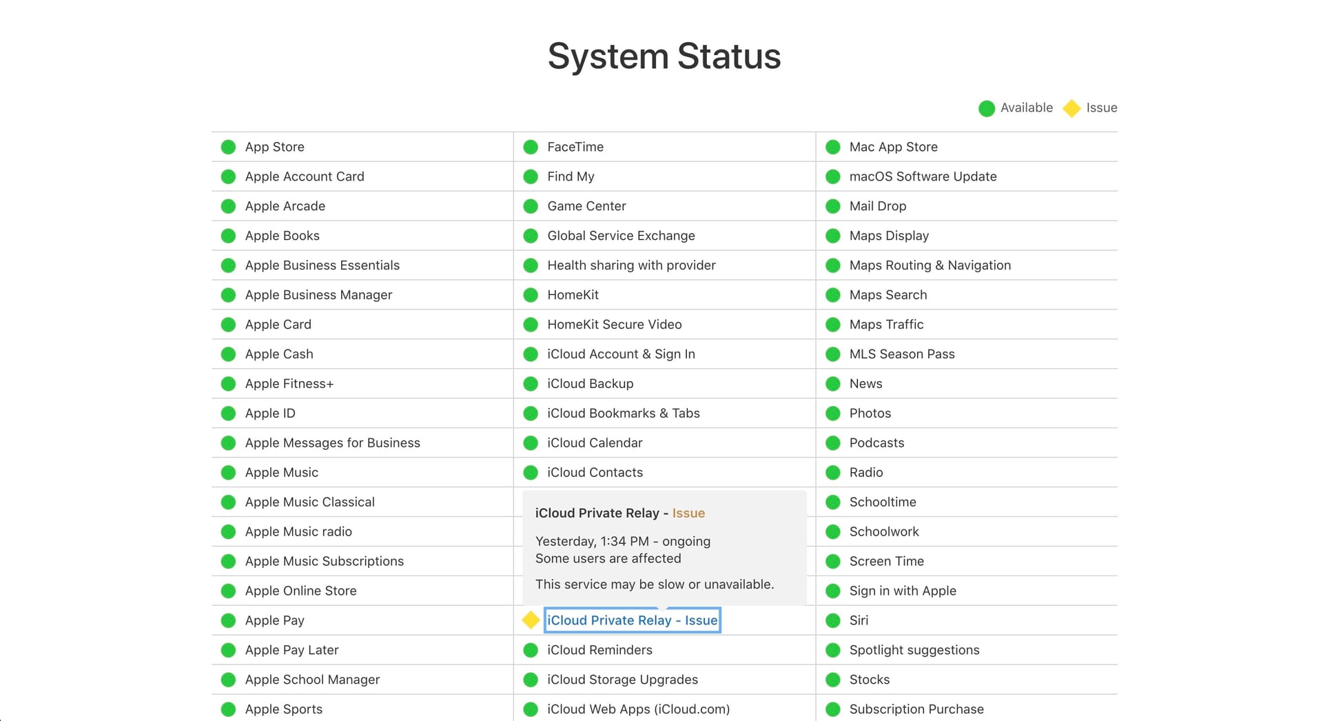 iCloud Private Relay Faces Outage: What You Need to Know