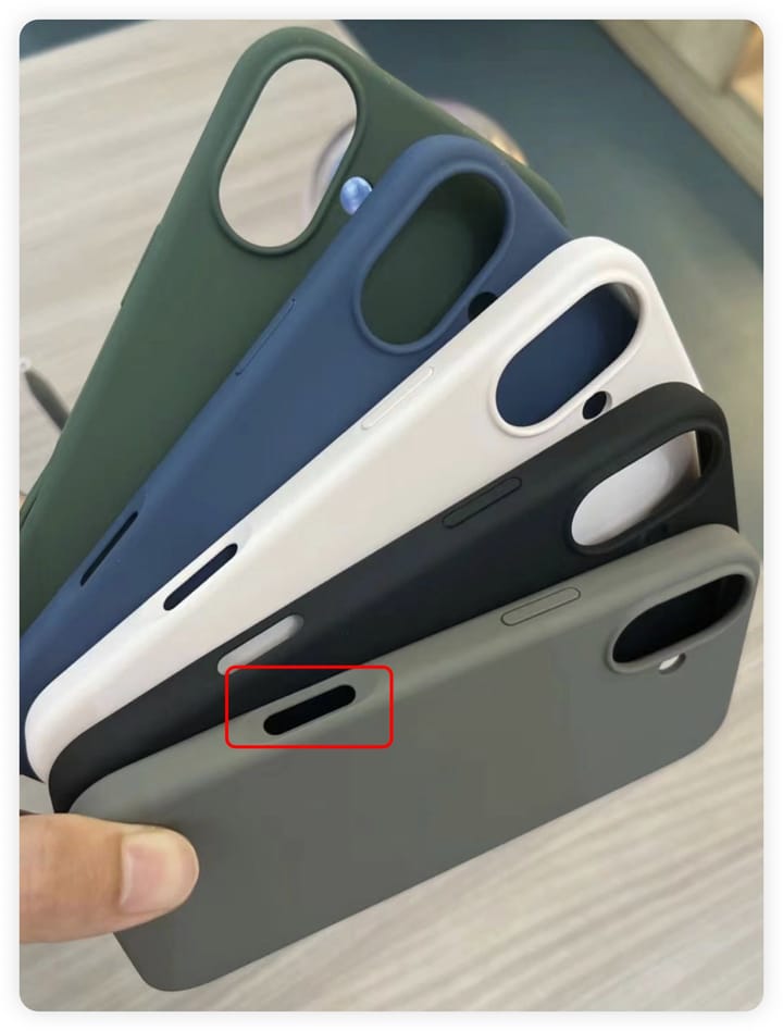 Phone 16 New Capture Button and Case Design Leak